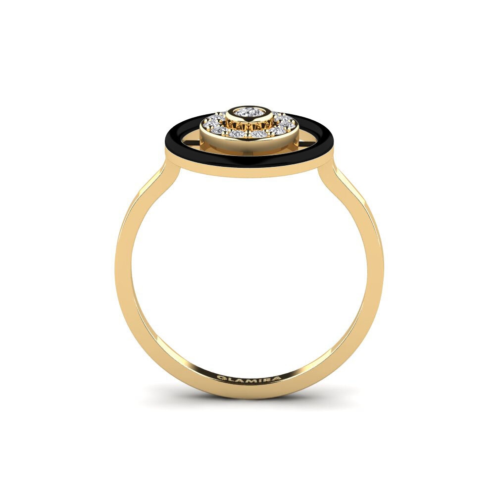 Gelbgold 585 Ring Manosgue