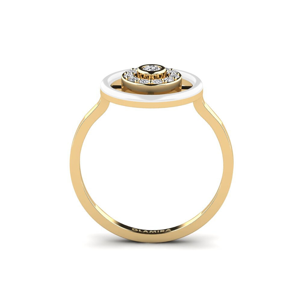 Gelbgold 585 Ring Manosgue