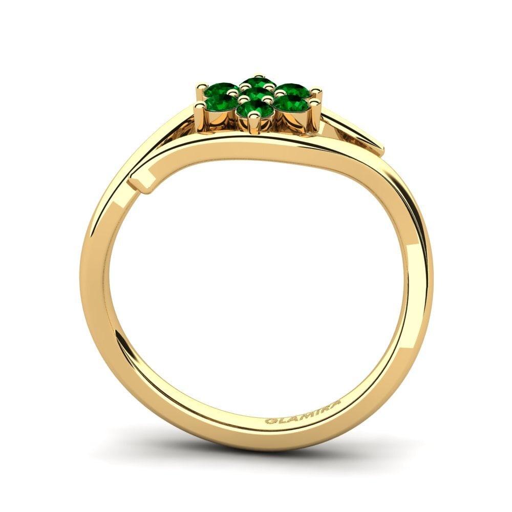 Circonita Verde Anillo Marcelene