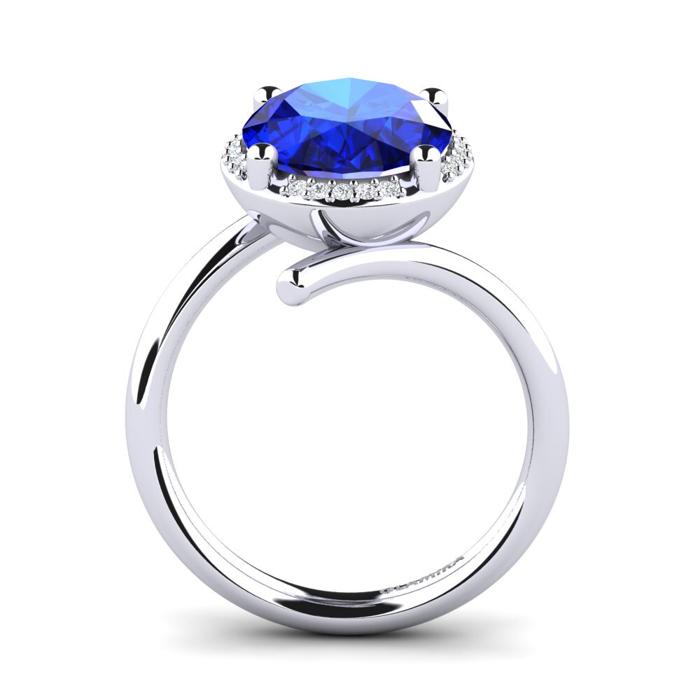 Sapphire (Lab Created) Ring Marcette