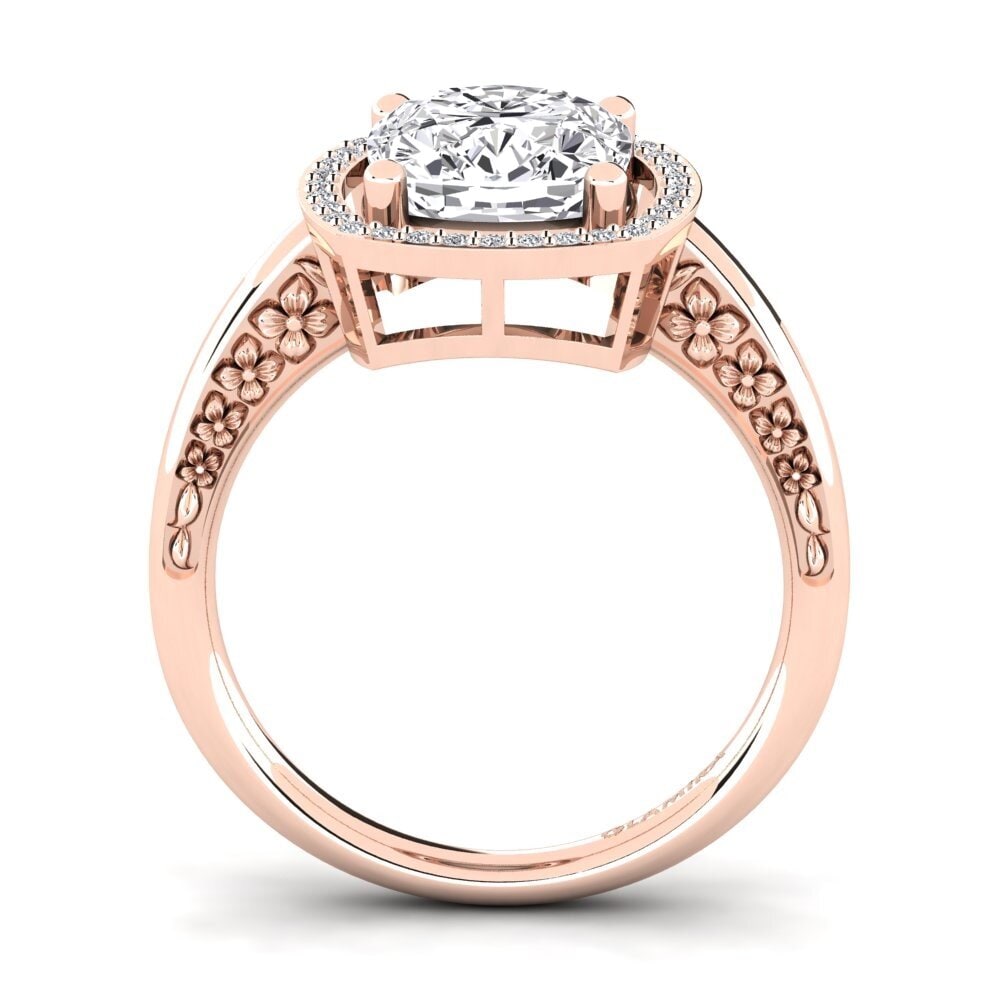 Rotgold 750 Verlobungsringe Marciane