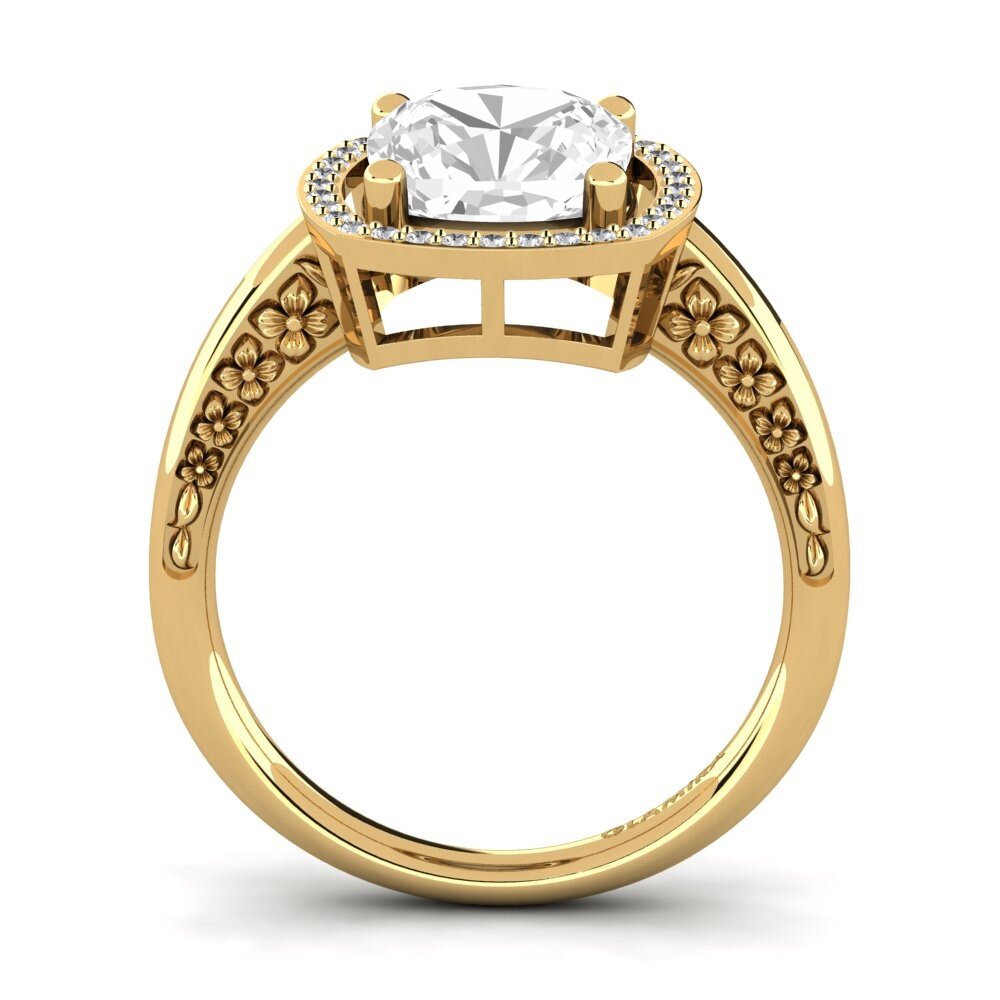 9ct Yellow Gold Engagement Ring Marciane