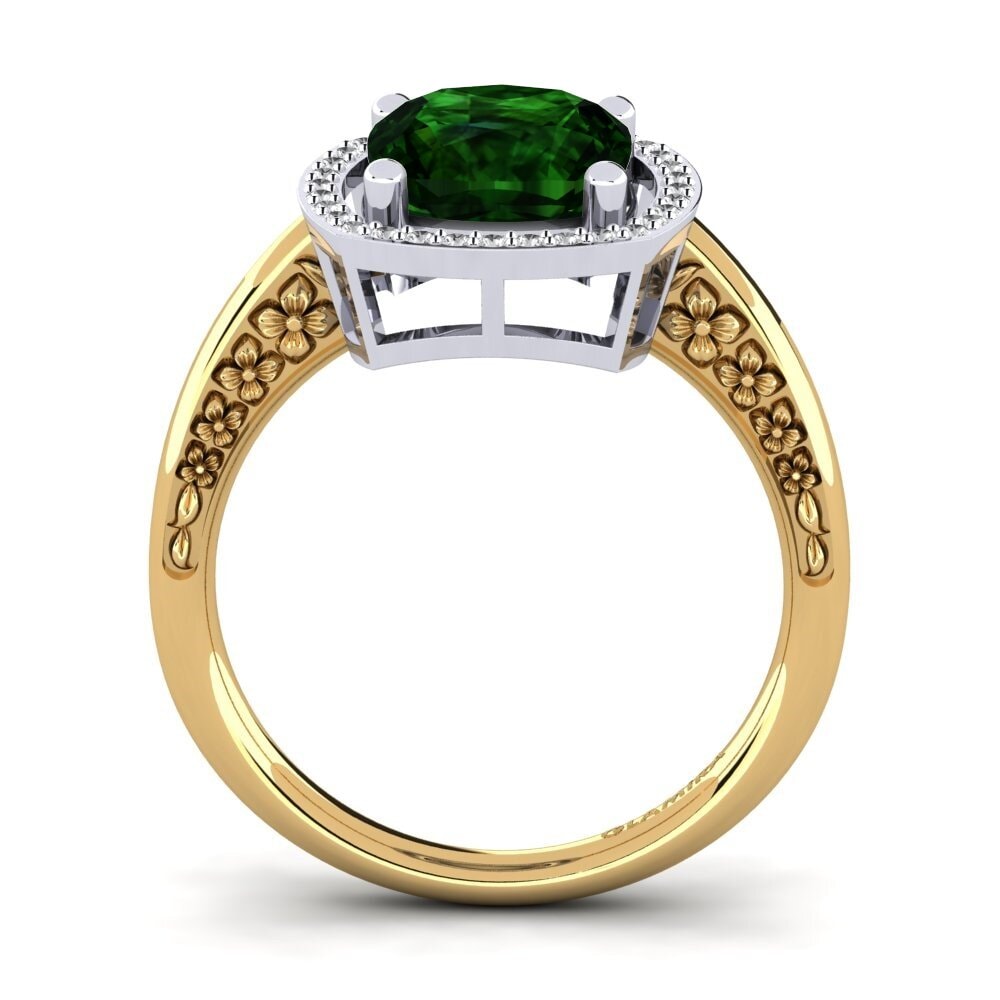 14ct Yellow / White Gold Engagement Ring Marciane