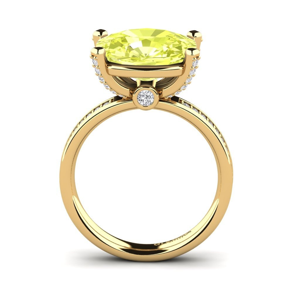Lemon Quartz Ring Marecel