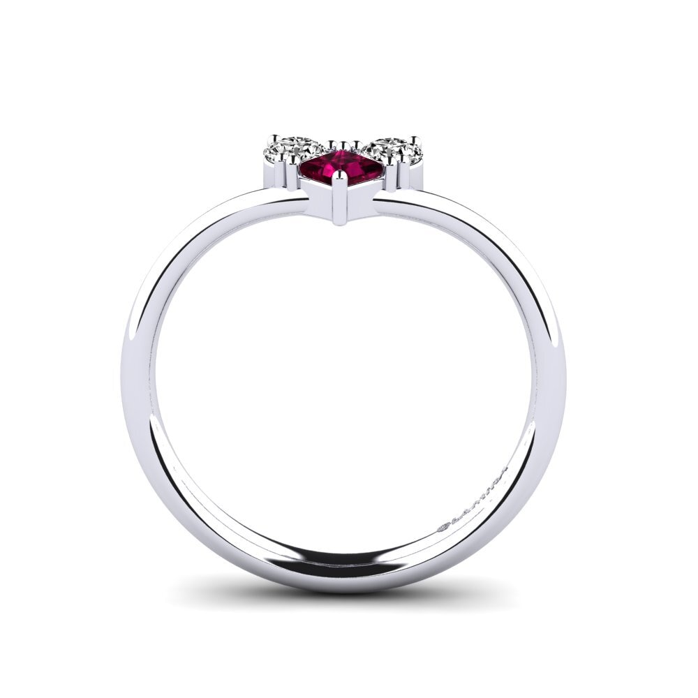 Rhodolite Garnet Women's Ring Margalit