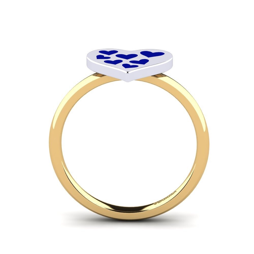 750 Gelb & Weißgold Ring Margaretta