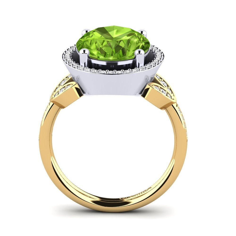 18ct Yellow / White Gold Ring Margretha
