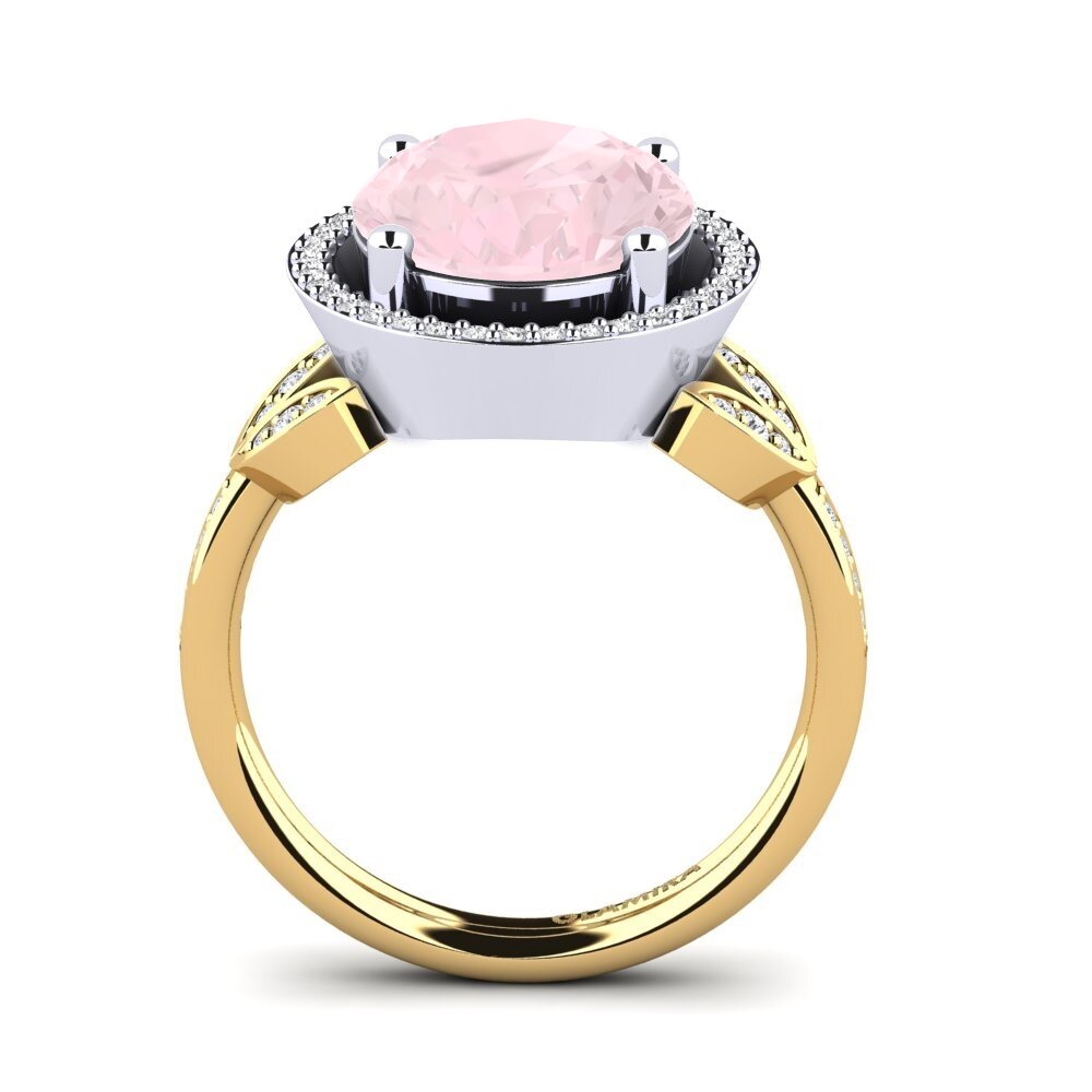 14ct Yellow / White Gold Ring Margretha