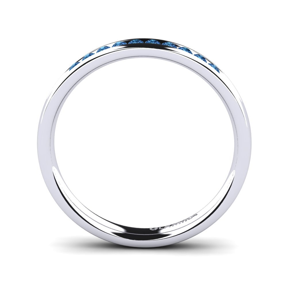 Dark Blue Zirconia Ring Marguerita