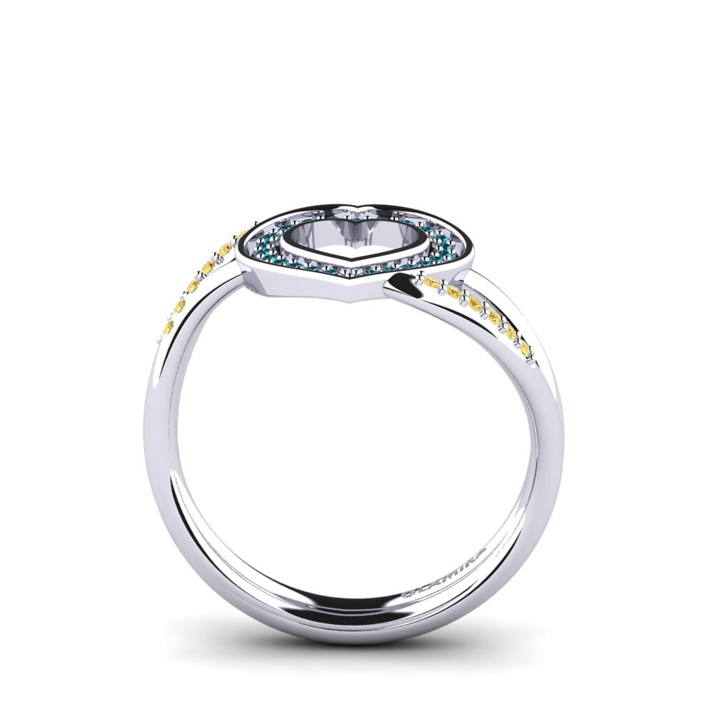 14k White Gold Ring Marilla
