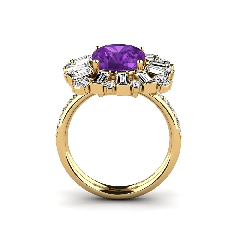 Amatista Anillo de compromiso Marilyne