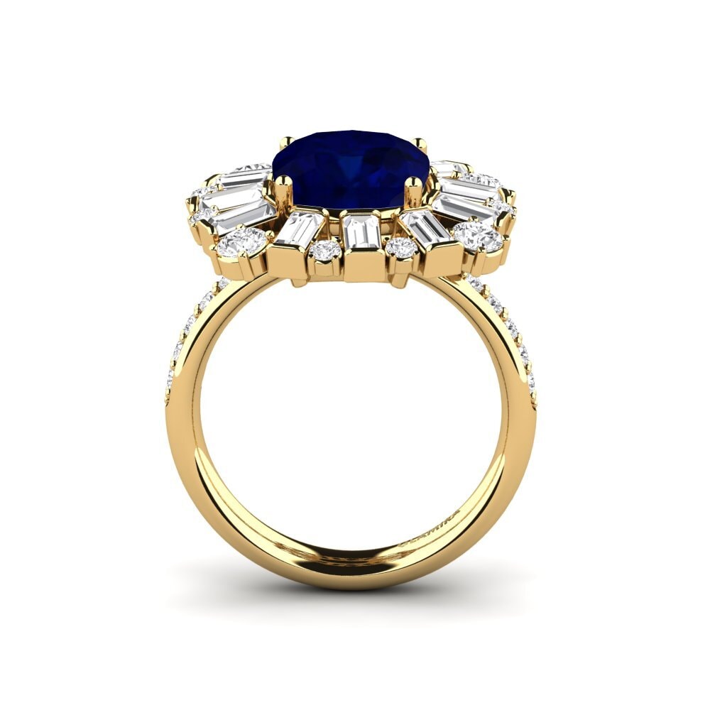 Zafiro Anillo de compromiso Marilyne