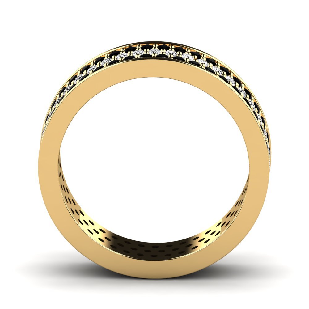 Ónix Negro Anillo Marjatta