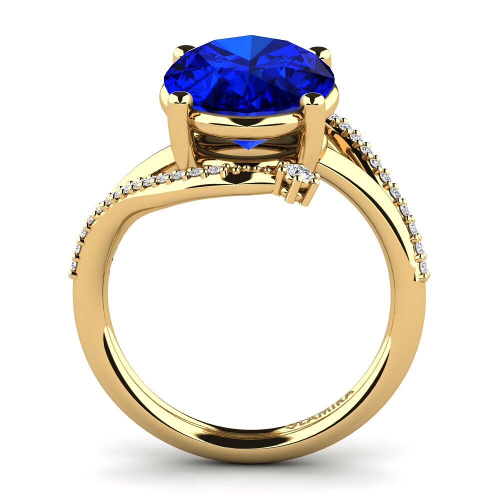 Sapphire (Lab Created) Ring Marlita