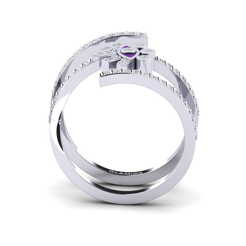14ct White Gold Ring Marsyas