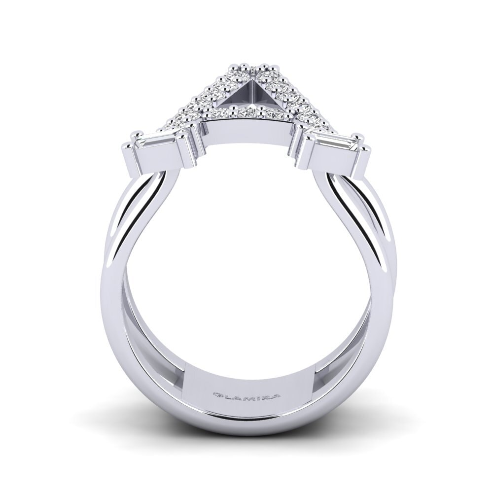 Palladium 950 SYLVIE Ringe Martox - A