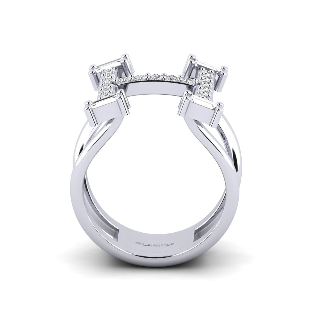 Palladium 950 SYLVIE Ringe Martox - H