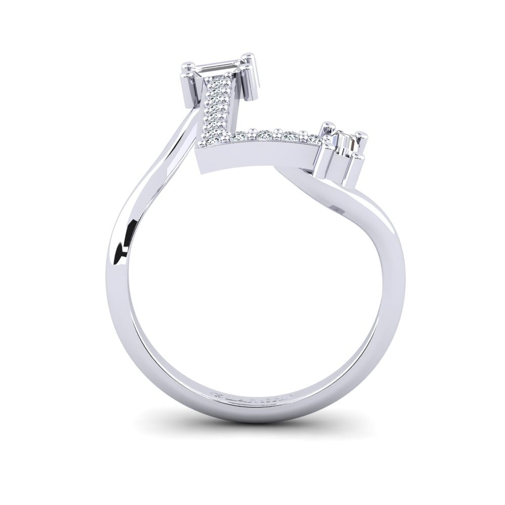 Palladium 950 SYLVIE Ringe Martox - L