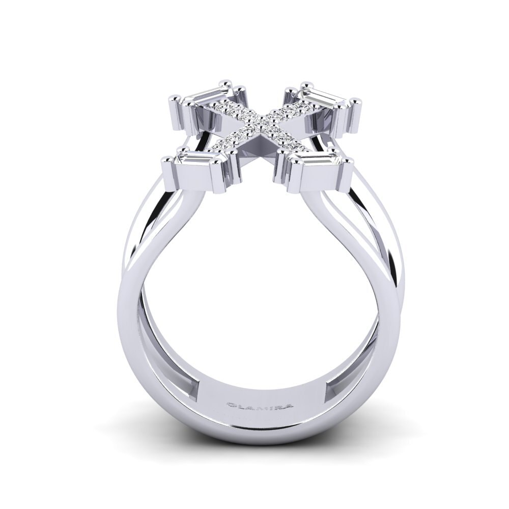 Palladium 950 SYLVIE Ringe Martox - X