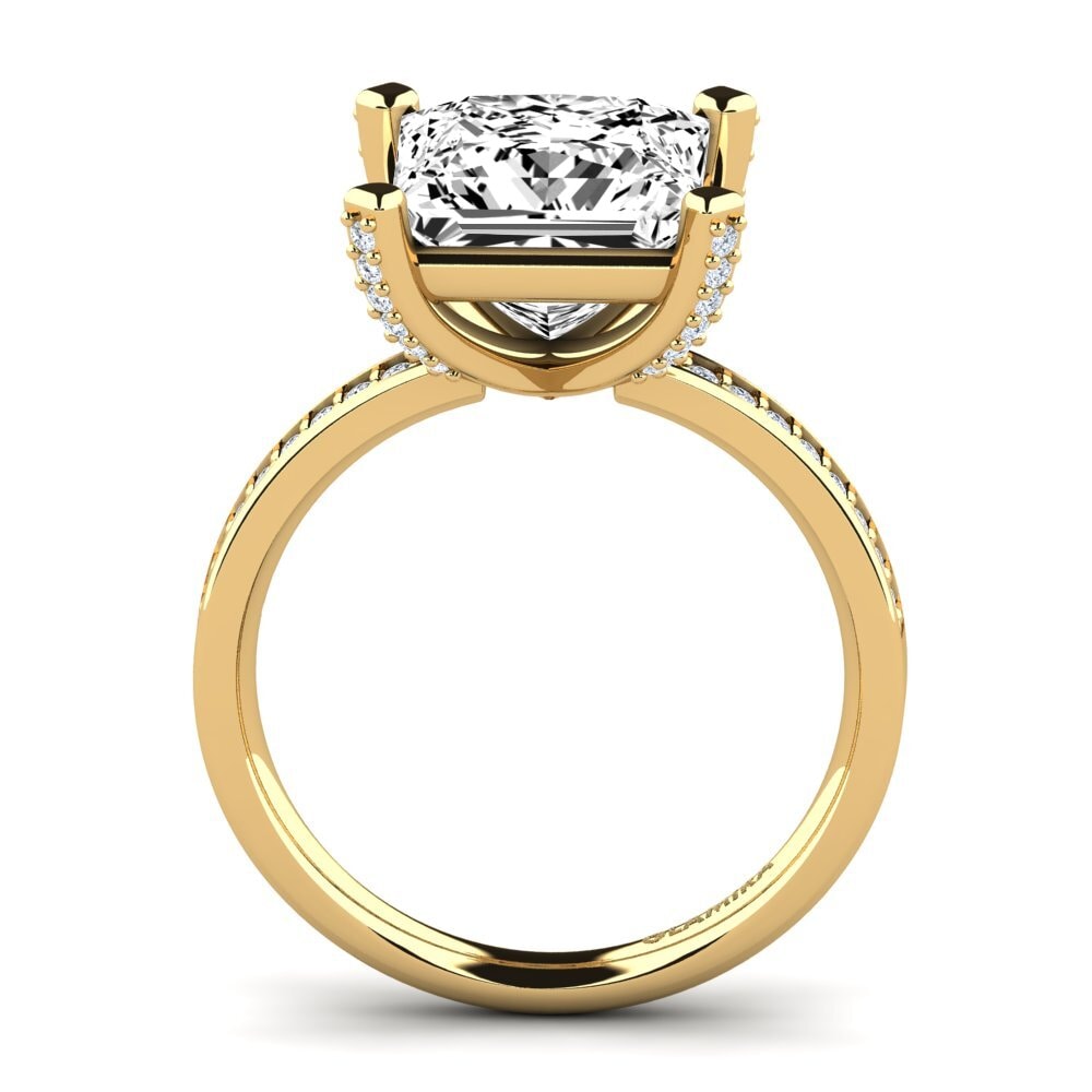 Princesa Moissanita Anillo Martoya