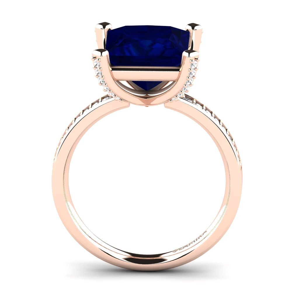 18k Oro Rosa Anillo Martoya