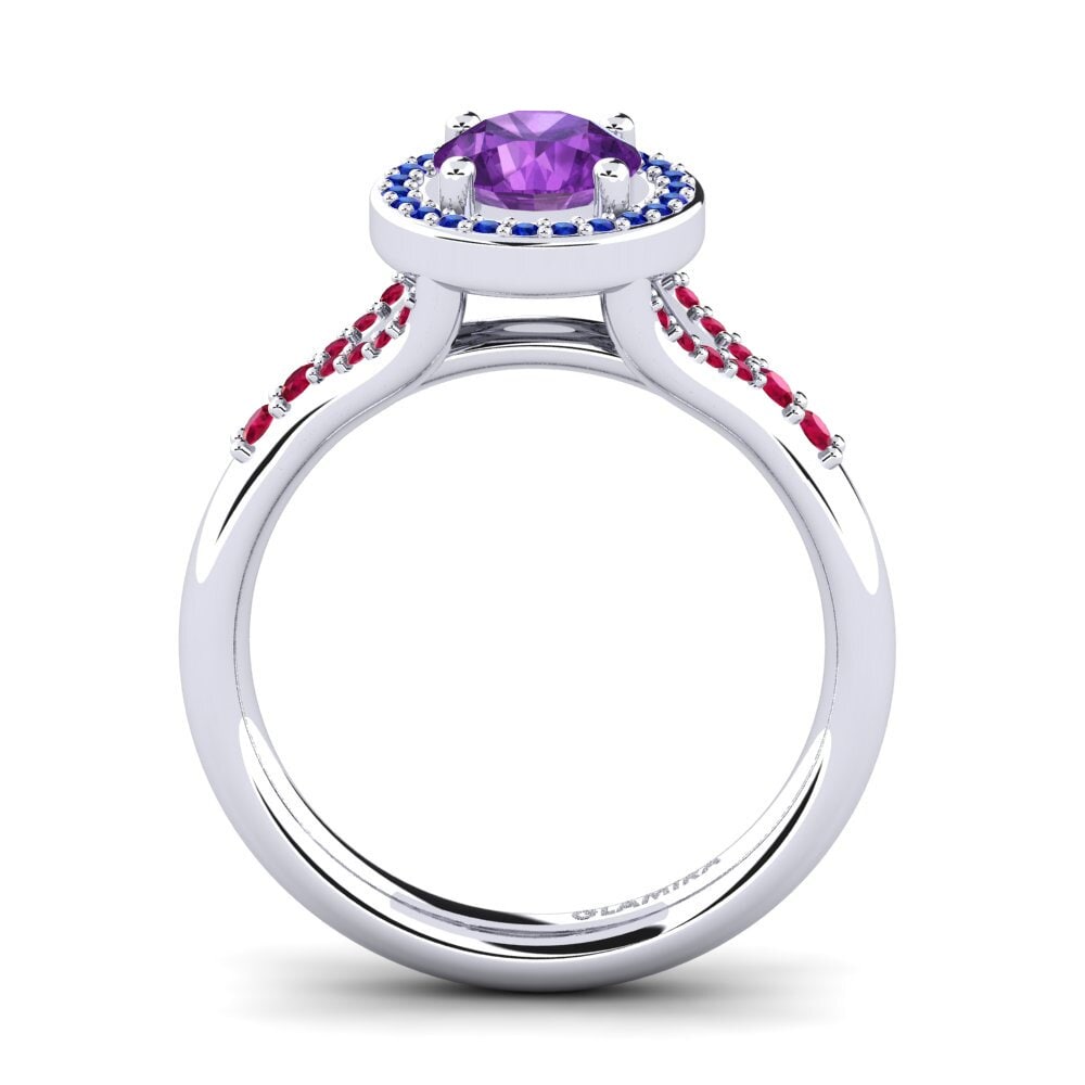 Amethyst Engagement Ring Marvina