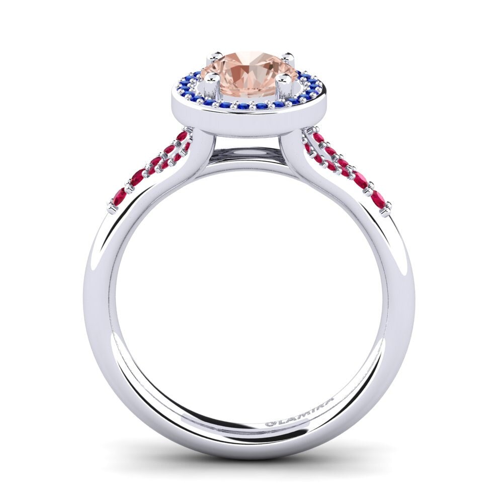 Morganite Engagement Ring Marvina