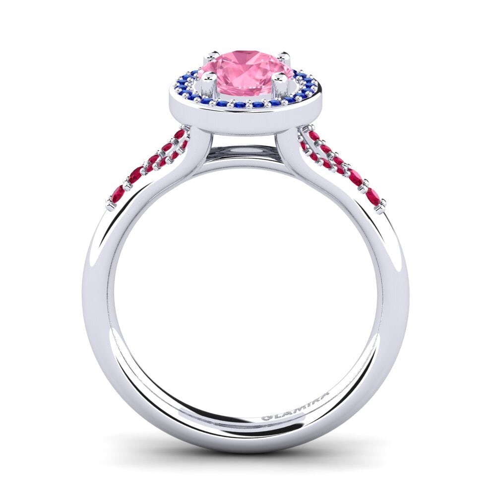 Pink Sapphire Engagement Ring Marvina
