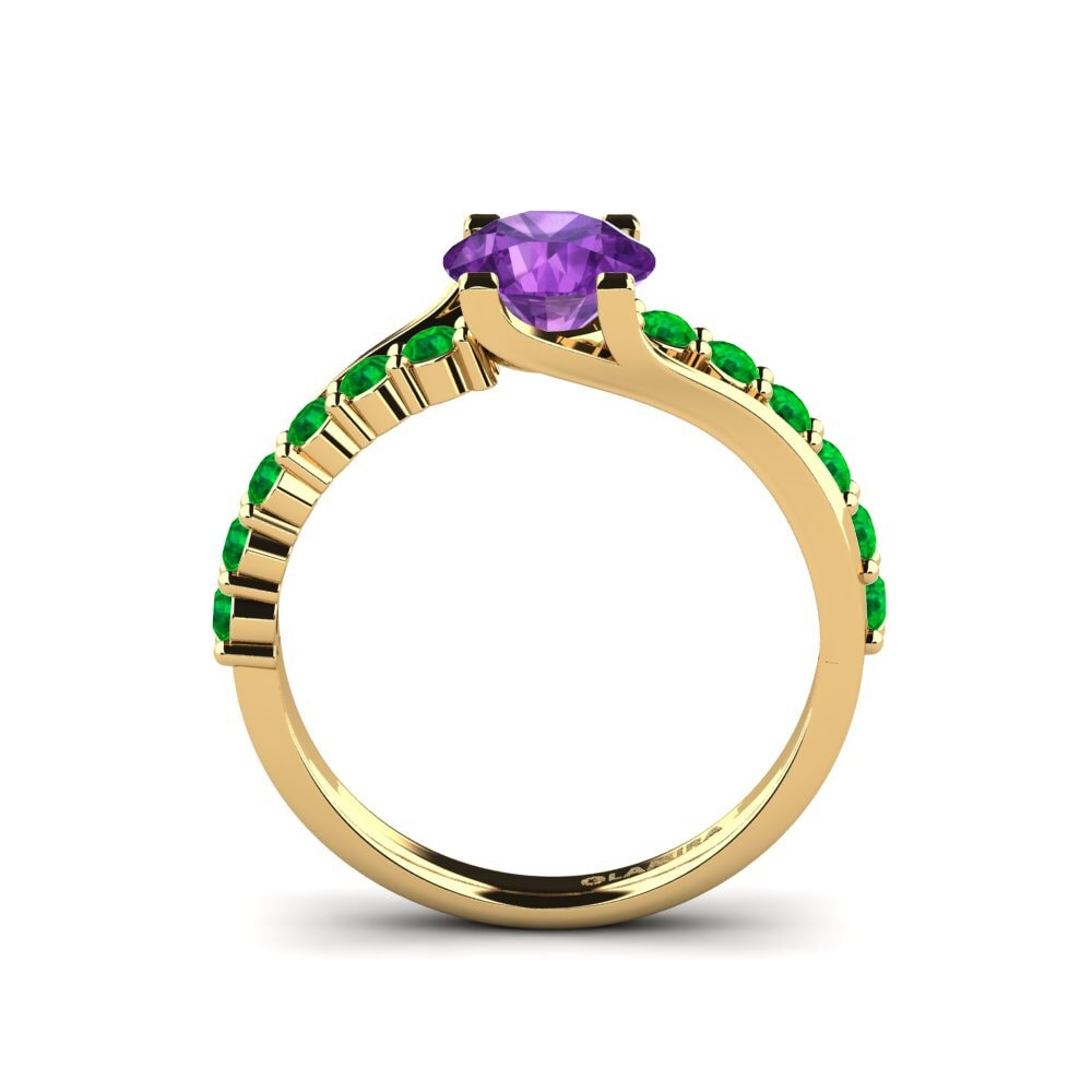 Amethyst Engagement Ring Maryellen