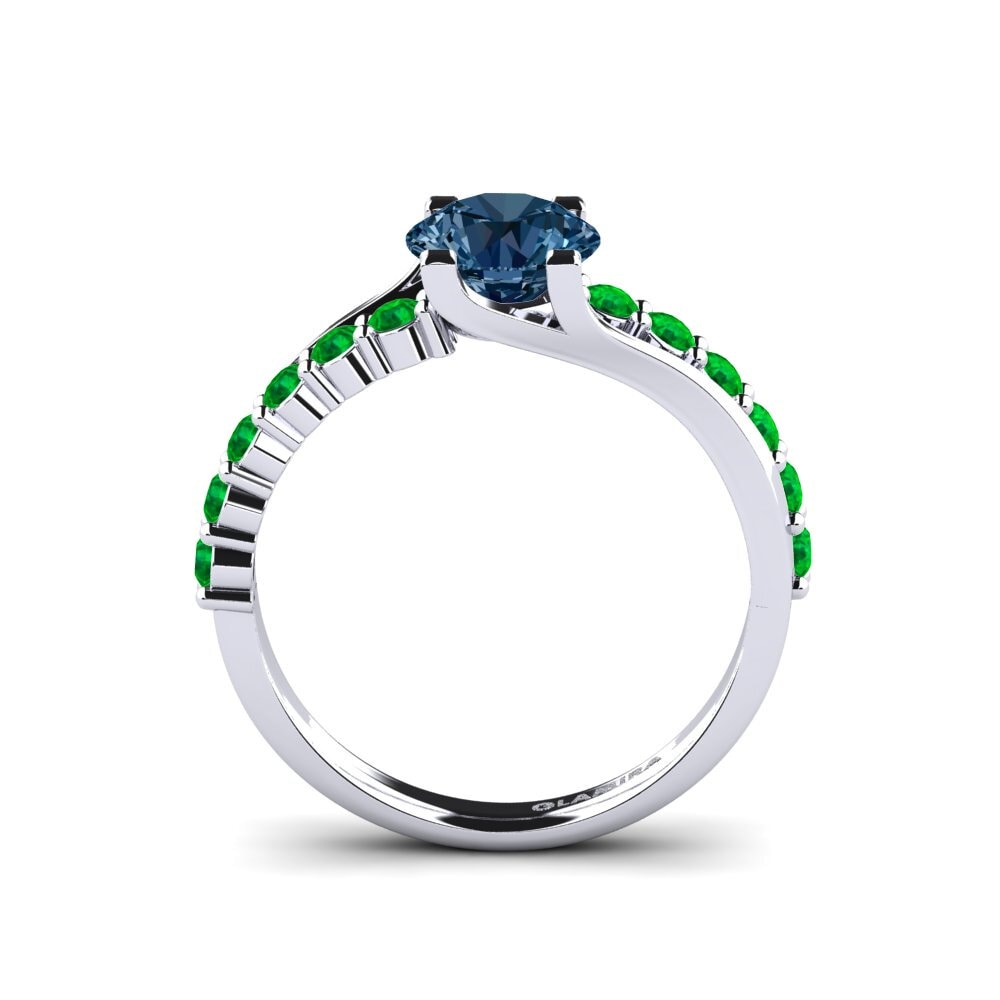 14k White Gold Engagement Ring Maryellen