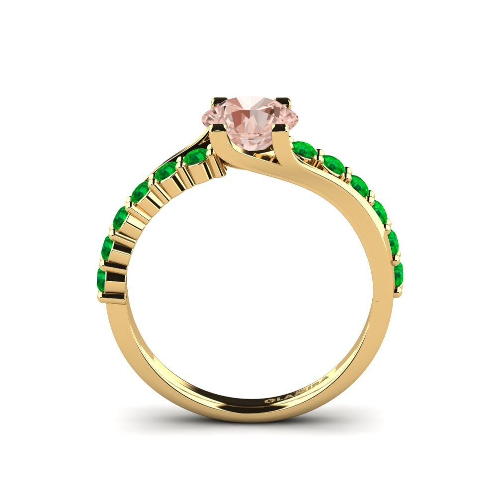 Morganite Engagement Ring Maryellen