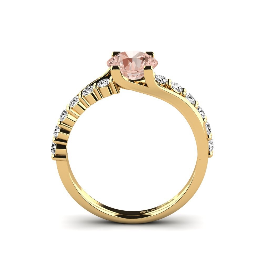 Morganite Engagement Ring Maryellen