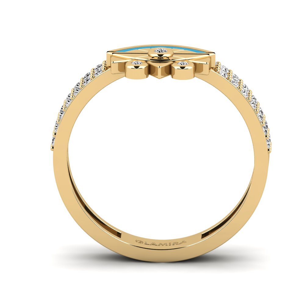 Moissanit Ring Matagofie