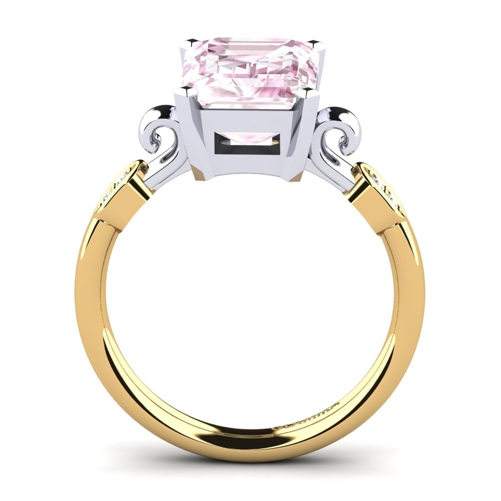 18ct Yellow / White Gold Engagement Ring Mathina