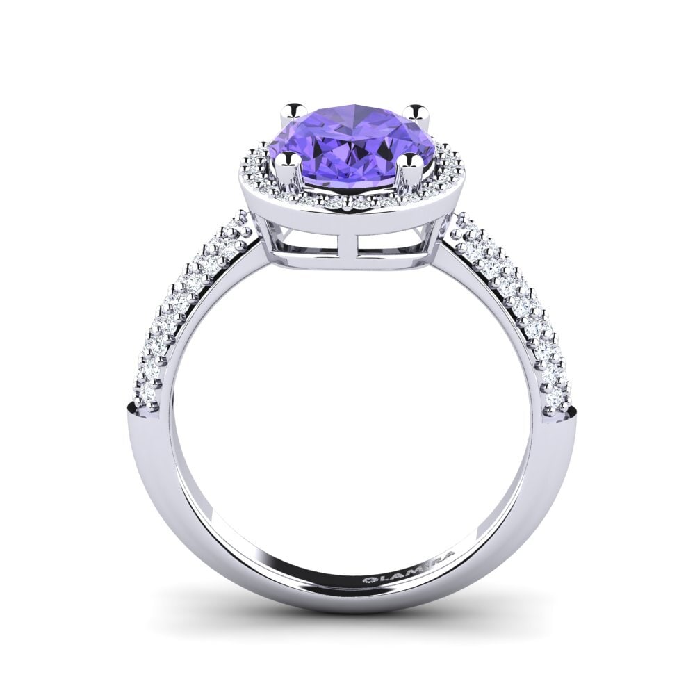 Tanzanite Engagement Ring Mattina