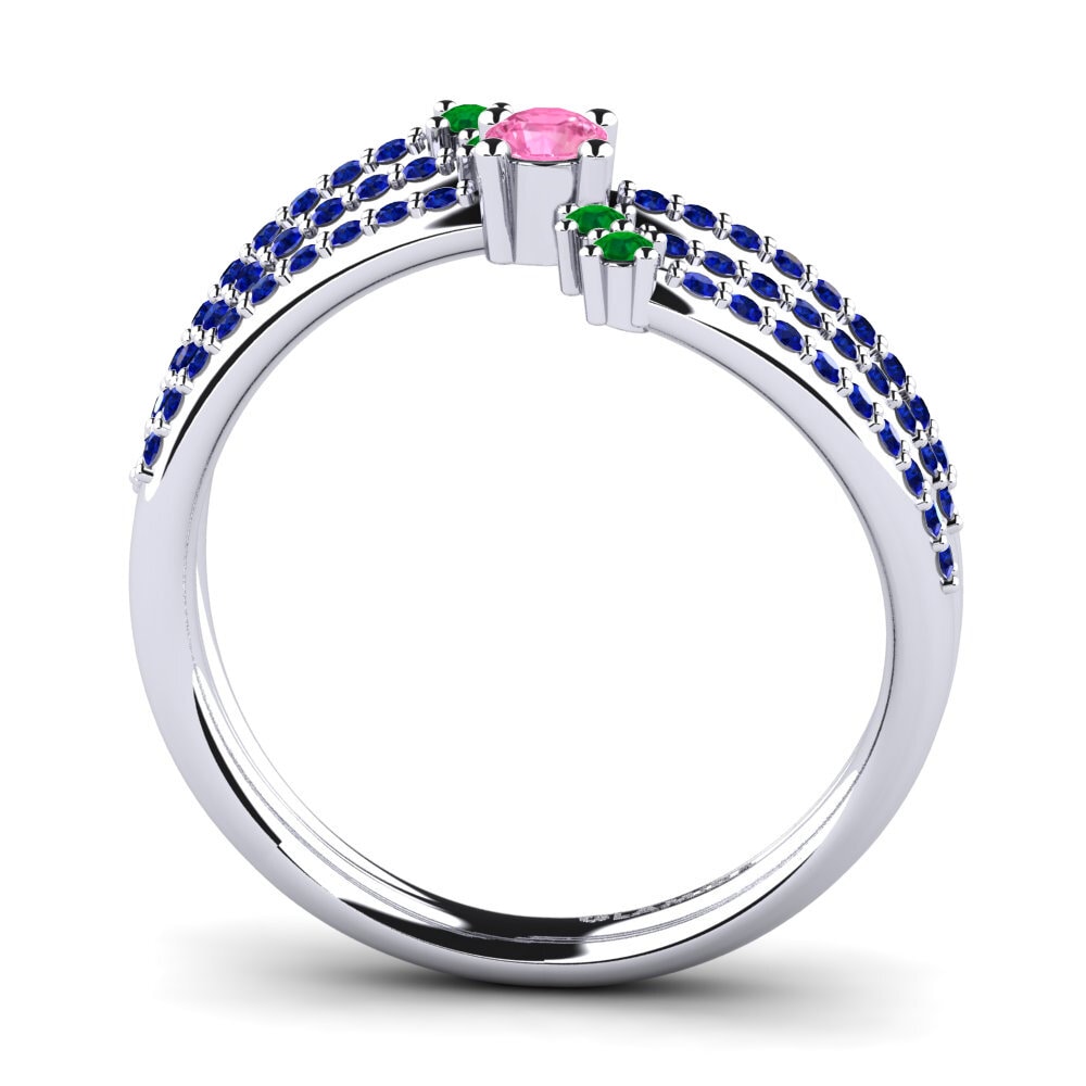 Pink Sapphire Engagement Ring Mavra