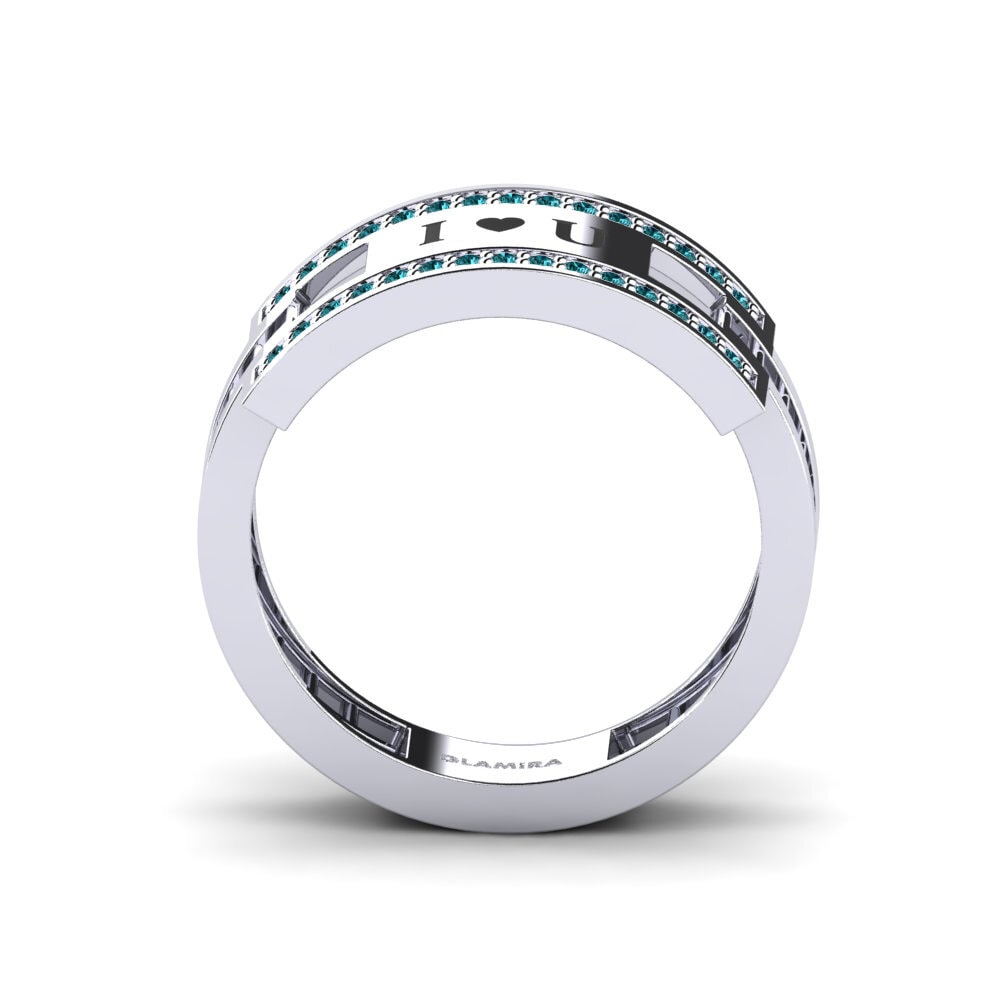 Blauer Diamant Ringe Mazie