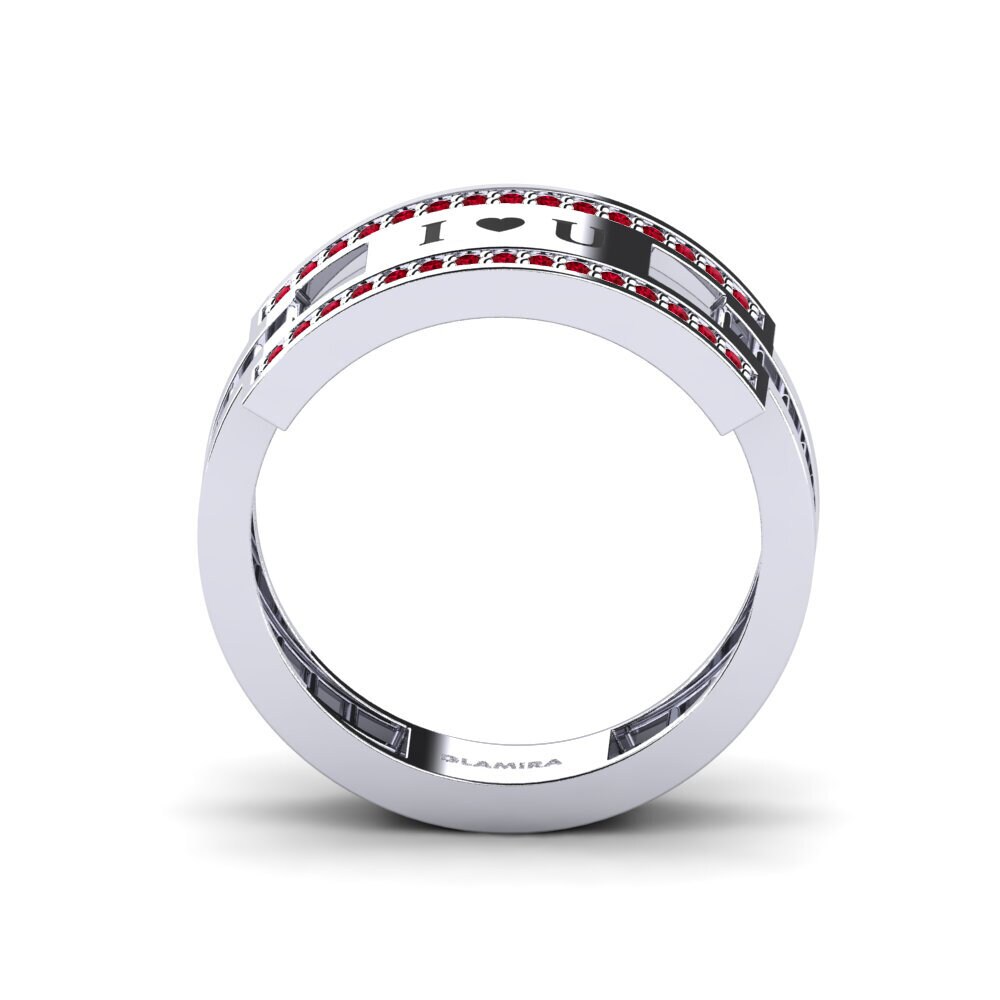 Red Zirconia Ring Mazie
