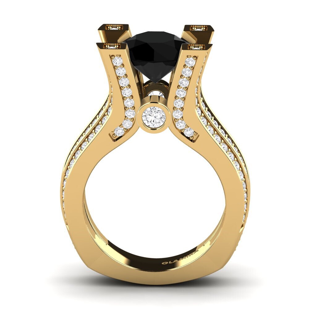 9ct Yellow Gold Engagement Ring Melita