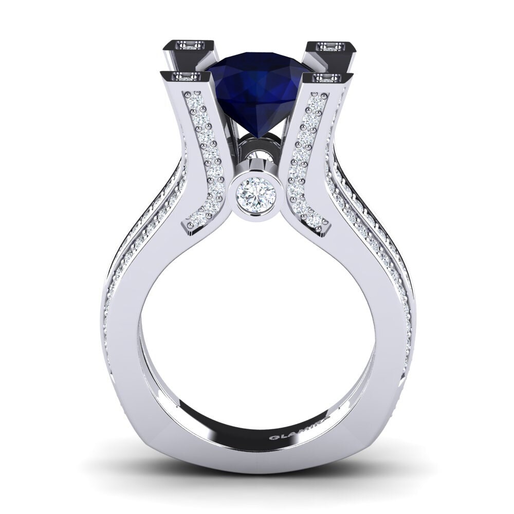 Zafiro Anillo de compromiso Melita