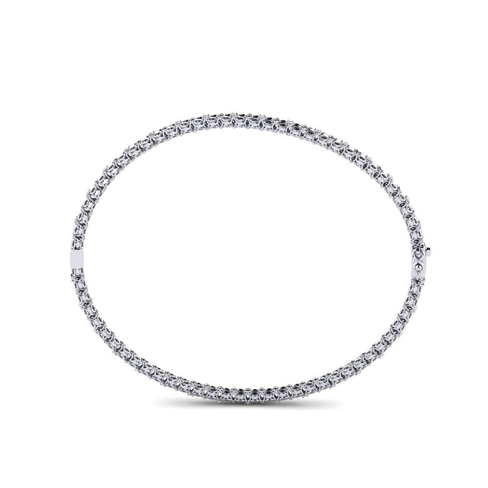 Acquista Ciondolo da donna Caressant in taglio Rotondo 0.1 Carati , Argento 925 Zircone