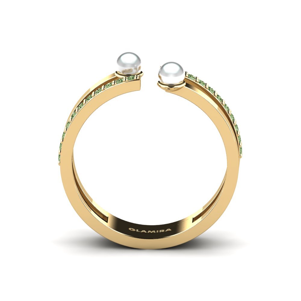 Green Diamond Ring Mengen