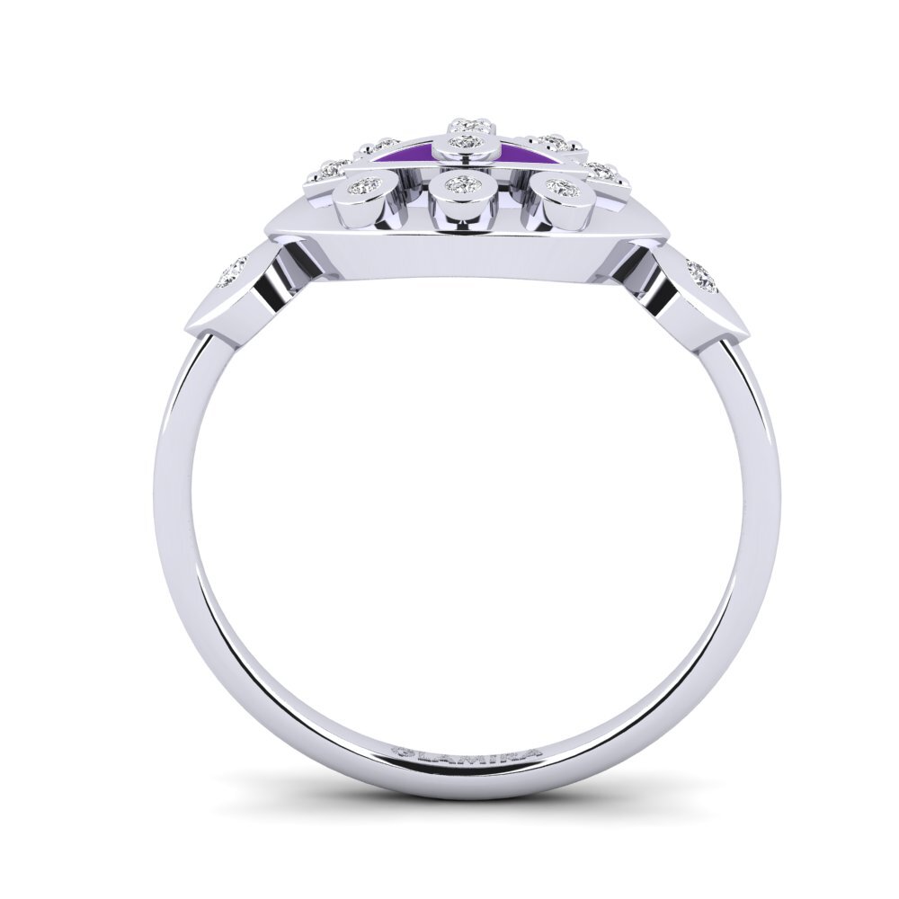 Weiß-Silber Ring Mepagos