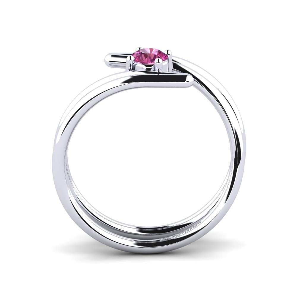 Topacio Rosa Anillo de compromiso Meri