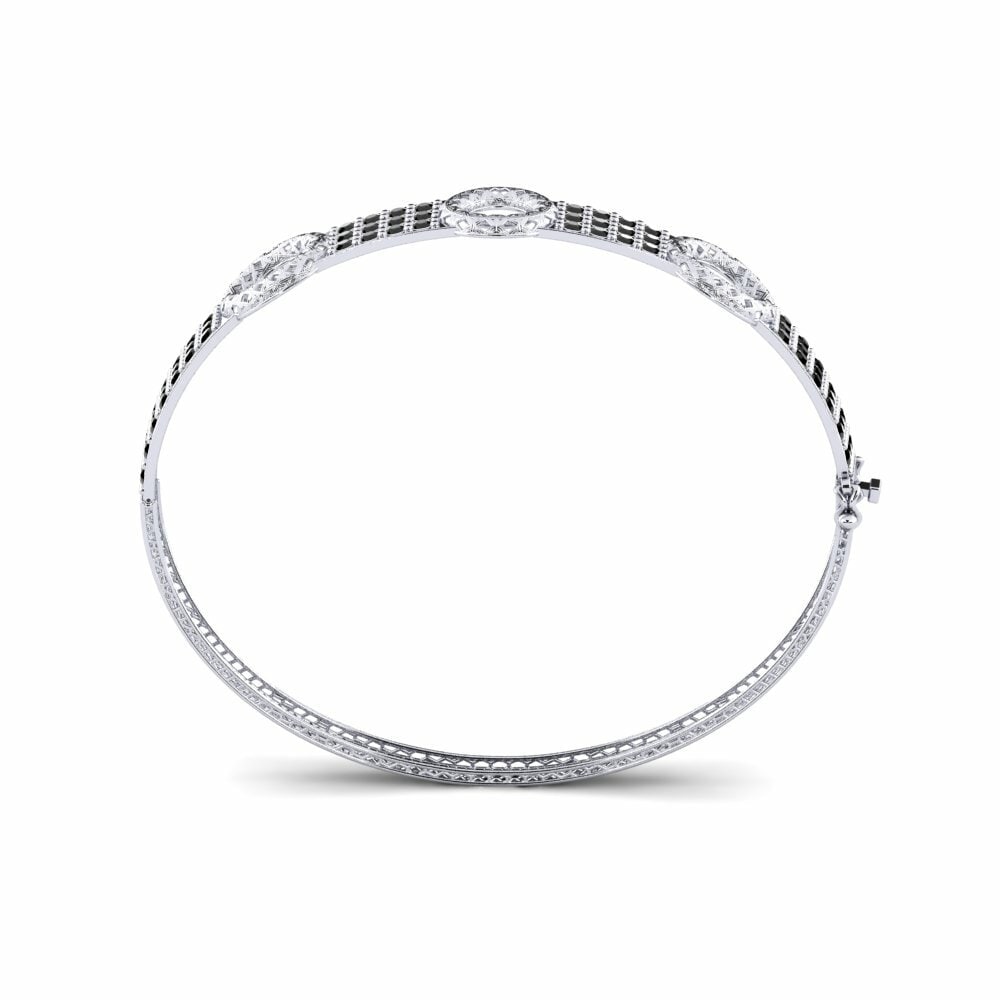 Black Sapphire Women's Bangle Mertie