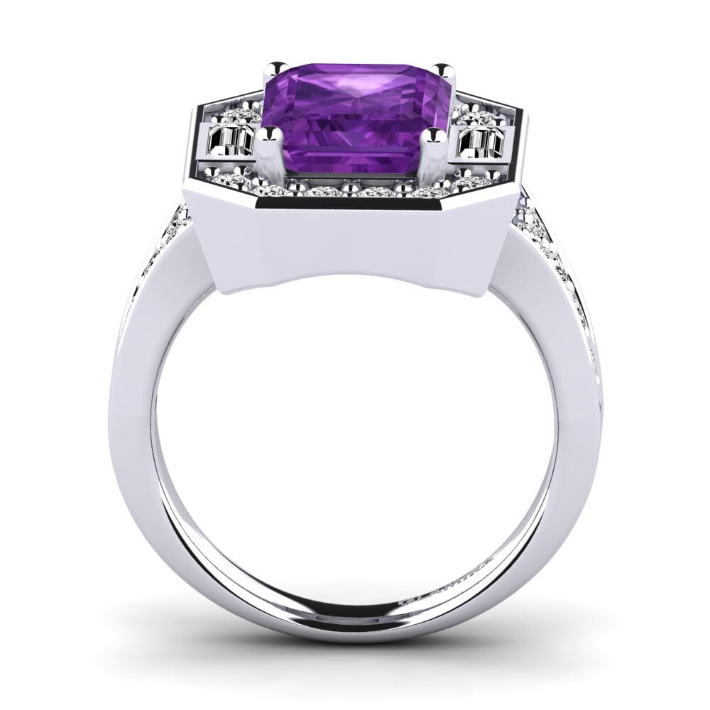 Amatista Anillo de compromiso Micheyla