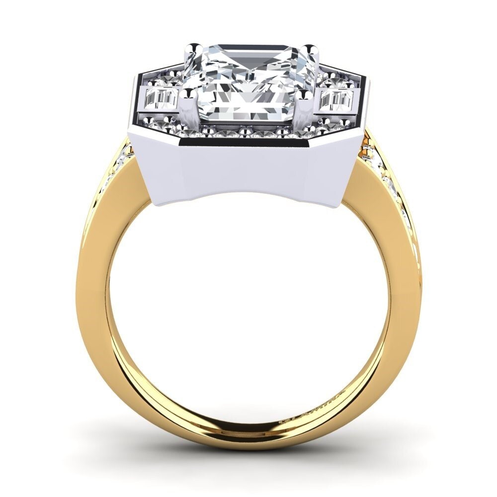 14ct Yellow / White Gold Engagement Ring Micheyla