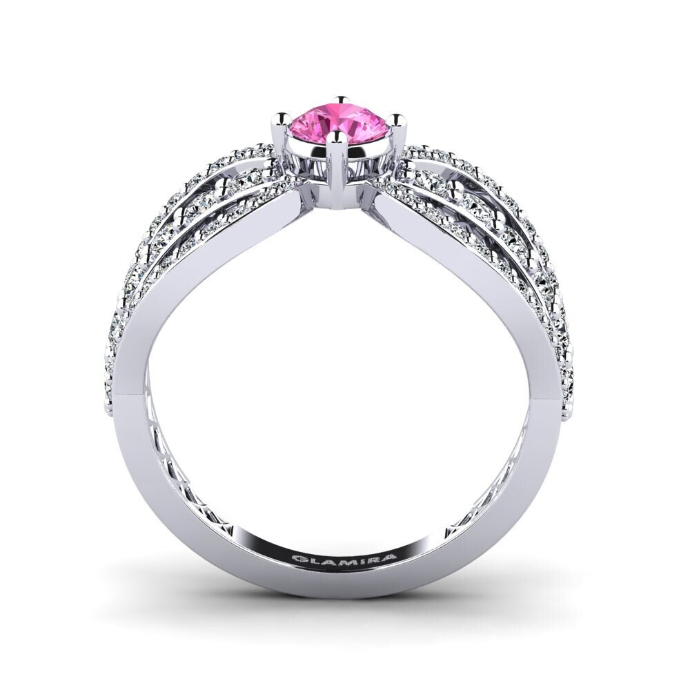 Pink Topaz Women's Ring Migea