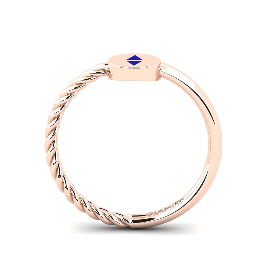14ct Rose Gold Ring Migraine