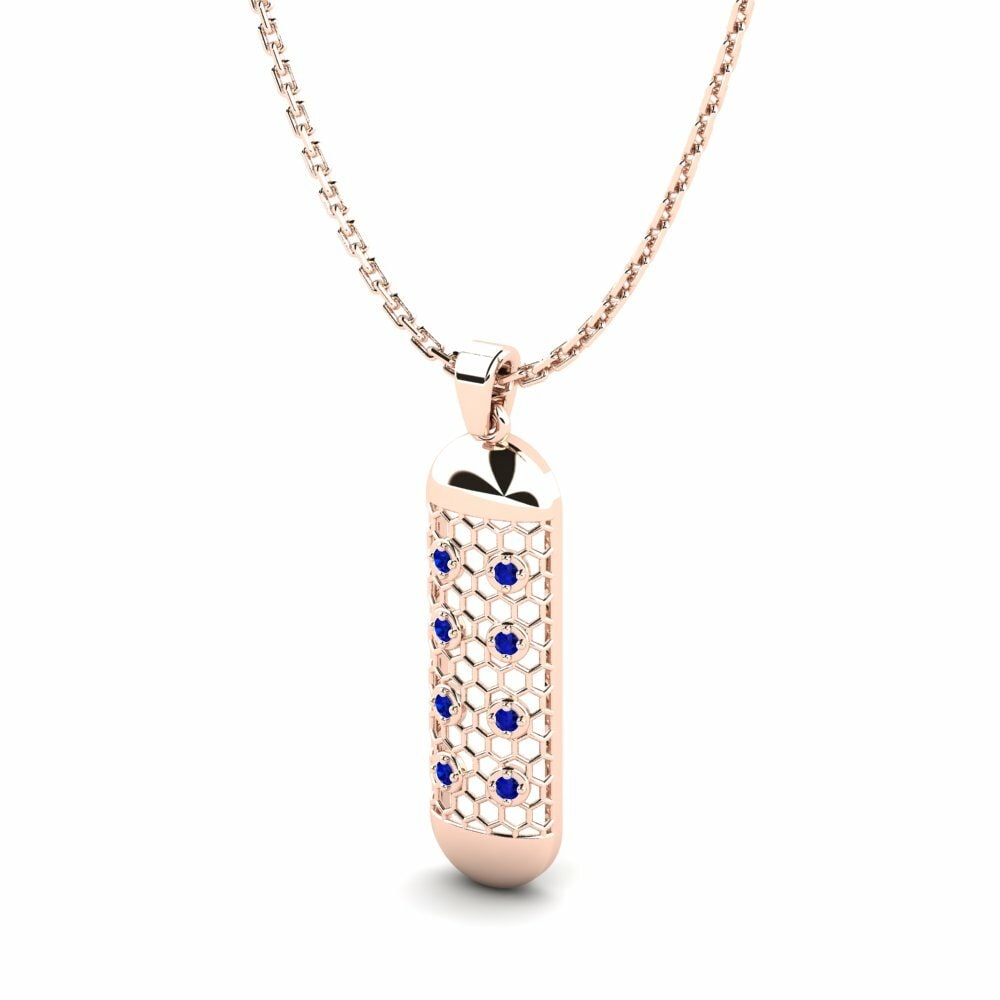 14K Rood Goud Dames Hanger Miguel